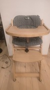 Krzesełko do karmienia Safety 1st, drewniane, stan bardzo dobry