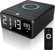 Odtwarzacz CD radio budzik głośnik Bluetooth 
