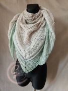 Chusta szydełkowa "Sosenka". Chusta na szydełku. 