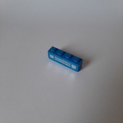 LEGO 3010pb035e Car Grille Chrome Pattern