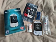 Zestaw GLUKOMETR ABRA SMART BT lancet, nakłuwacze, paski Biały 