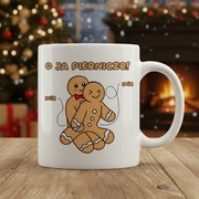 Kubek O JA PIERNICZĘ!, Personalizowany, Świąteczny, Z Imieniem, Prezent