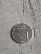 moneta 10 lirów Włochy 1973 rok