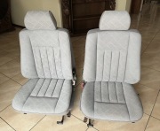 Bardzo ładne fotele Mercedes W124 (komplet prawy + lewy)