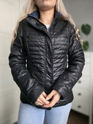 Czarna damska pikowana kurtka taliowana krótka r. L wiosna lekka
