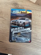 Nissan Skyline GT-R r34  fast furious Brian   HOT WHEELS 1:64 