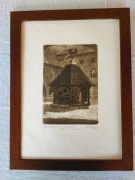 Sanisław Rolicz - Studnia zamkowa w Malborkuu - 1957