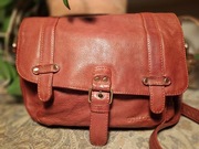 Stilord Lara skórzana torebka damska na ramię listonoszka