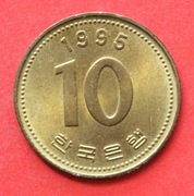 10  Won   1995  r -      Korea Południowa   stan !!