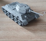 Model legendarnego czołgu T-34/76 – Skala 1:35 (druk 3D, ruchome elementy)