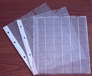 Zestaw 3 kart typu Numis na 48 monet o śr. 17mm (48x 25x25mm)