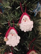 Szydełkowe Mikołajki handmade