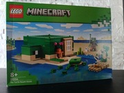 LEGO Minecraft Domek na plaży żółwi nowy