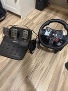 Logitech G29 + pedały – idealny stan! PC / PS5 / PS4