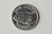 Bermudy 5 cents 2003r.