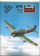 Mały Modelarz 6 1993 HAWKER TYPHOON model 1:33