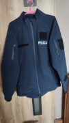 Kurtka Softshell policyjna, ochronna wodoodporna