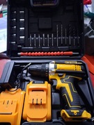 WIERTARKO WKRĘTARKA UDAROWA AKUMULATOROWA 21V 2X AKUMULATOR + WALIZKA