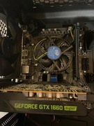 Komputer PC i3-10100F 16GB GTX 1660 Super Nvme M2 512gb