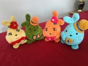 Jajka na szydełku Wielkanocne