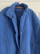 Kurtka zimowa 48 niebieska ciepła 