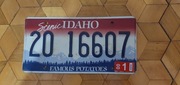 Idaho tablica rejestracyjna usa oryginal