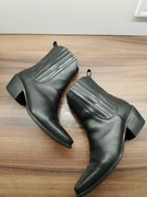 Lasocki 38 kowbojki sztyblety botki buty damskie