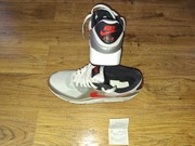 Buty Nike Air Max srebrno - czerwone 