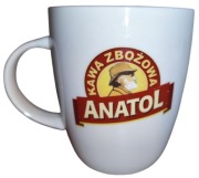 Kubek kawa zbożowa ANATOL - moc naturalnego smaku - unikat - NOWY