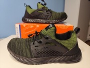 Nowe Lekkie Wygodne Przewiewne Buty BHP robocze rozmiar 44 - 27,8cm zielone