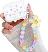 Etui na AirPods Pro 2 – Newseego Tulip 2 z Kwiatowym Wzorem i Bransoletką