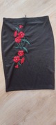 spódnica damska z różą
