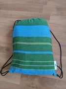 Chusta tkana Little Frog Azuryt 4,6m + plecaczek