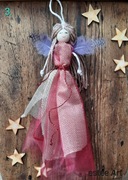 Oryginalny ANIOŁEK Dekoracja RĘKODZIEŁO