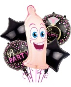 zestaw balonów wieczór paniejski 5 sztuk balon prezerwatywa
