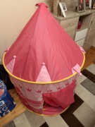 Sprzedam namiot zamek dziecięcy różowy