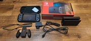 Nintendo Switch czarny + pokrowiec i karta SD 200GB