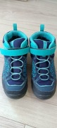 Buty trekkingowe dziecięce z decathlon, rozmiar 34