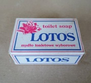Mydło w kostce Lotos PRL Vintage cena za  6szt.
