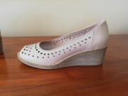 OKAZJA!!! Ryłko Relax 4DLP8_VXA9F r. 36 LATO ecru przewiewne