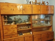 Meblościanka PRL – Oryginał Vintage | Lite Drewno | Kultowy Design 