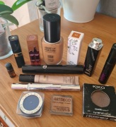 Kosmetyki kolorowe używ  Armani Chanel Dior KVD Loreal, Kiko  inne + gratis