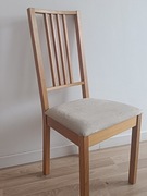 Krzesło dębowe tapicerowane