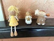 Figurki aniołków - zestaw - 3 sztuki - polecam