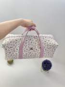 Hand Travel Bag - Floral Prints - Handmade
