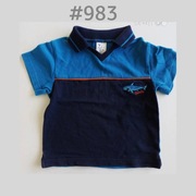 T-shirt koszulka polo chłopięca Tesco 86-92cm 1,5-2lata, 18-24 miesięcy 