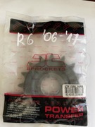 ZĘBATKA PRZEDNIA z tłumikiem  Yamaha R6  06-17 TDM 850