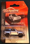 Majorette LAND ROVER DEFENDER 90 SILVER PREMIUM CARS Nowy