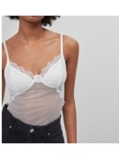 body białe siateczka Bershka 3099810251 S 165/84A