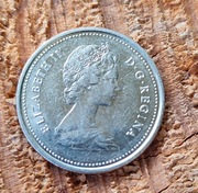 Moneta, Canada, 25 Cents, 1985